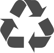 紙資源としてリサイクル可能。100％紙製